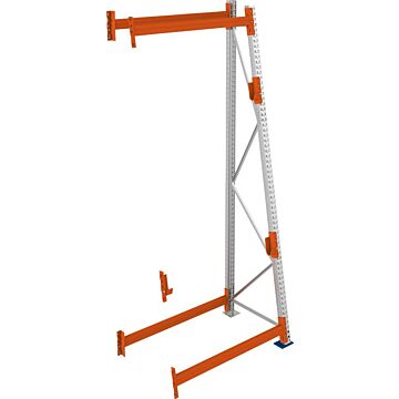 META A Ständer Kabeltrommel, Anbaufeld verzinkt B1300xT900xH3300mm, Feldlast 1500kg