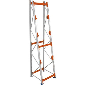 META A Ständer Kabeltrommel, Grundfeld verzinkt B900xT900xH4400mm, Feldlast 2250kg