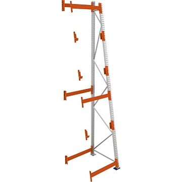 META A Ständer Kabeltrommel, Anbaufeld verzinkt B900xT900xH4400mm, Feldlast 2250kg