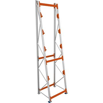META A Ständer Kabeltrommel, Grundfeld verzinkt B1100xT900xH4900mm, Feldlast 3000kg