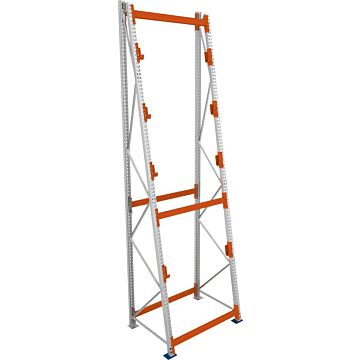 META A Ständer Kabeltrommel, Grundfeld verzinkt B1300xT900xH4900mm, Feldlast 3000kg