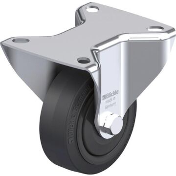 BLICKLE Bockrolle Rad-D80mm Gummi B-POEV 80KF