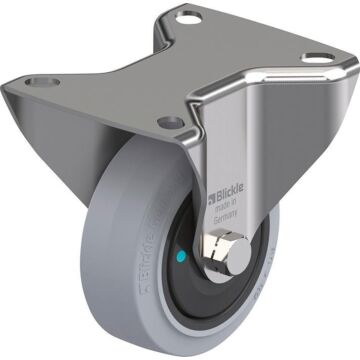 BLICKLE Bockrolle Rad-D80mm Gummi BX-POEV 80KFD-SG