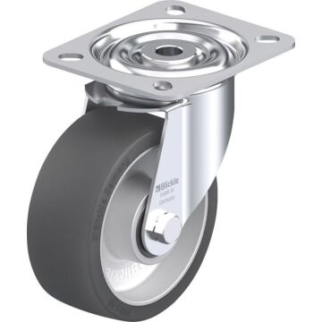 BLICKLE Lenkrolle Rad-D100mm Gummi LI-ALSI 100G