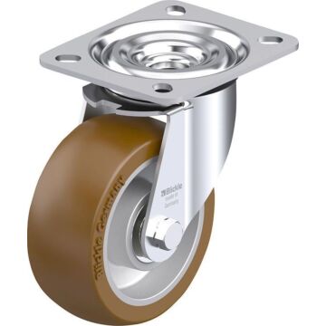 BLICKLE Lenkrolle Rad-D100mm Polyurethan L-ALB 101K
