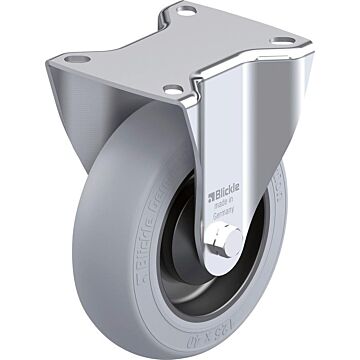 BLICKLE Bockrolle Rad-D125mm Gummi B-POES 125KA-SG