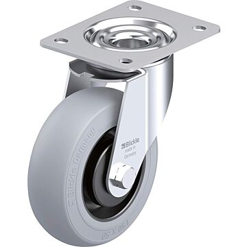 BLICKLE Lenkrolle Rad-D150mm Gummi LE-POES 150KA-SG
