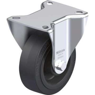 BLICKLE Bockrolle Rad-D100mm Gummi B-POEV 100R
