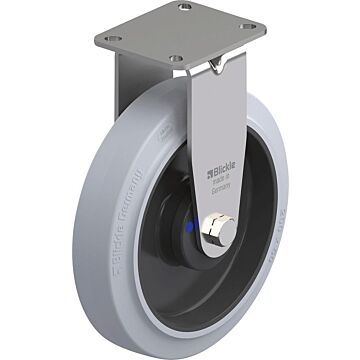 BLICKLE Bockrolle Rad-D200mm Gummi BX-POEV 200XKA-SG-GKN