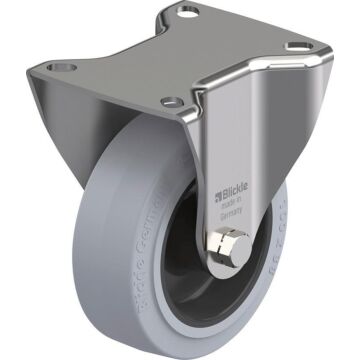 BLICKLE Bockrolle Rad-D100mm Gummi BX-POEV 100G-SG