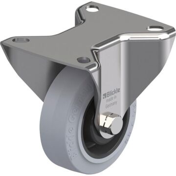 BLICKLE Bockrolle Rad-D80mm Gummi BX-POEV 80XR-SG