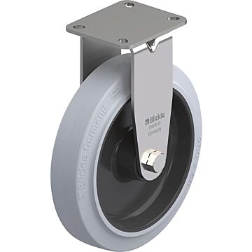 BLICKLE Bockrolle Rad-D200mm Gummi BX-POEV 200XR-1-SG