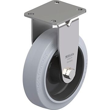 BLICKLE Bockrolle Rad-D160mm Gummi BX-POEV 160XR-1-SG