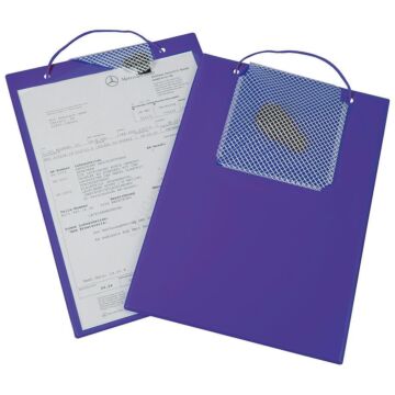 EICHNER Auftragstaschen Plus A4 m. Schlüsselfach u. Klettverschluss 10 St.,violett