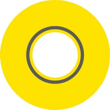 COBA PVC-Klebeband 50mm x 33m, gelb