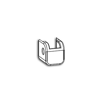 GU Abdeckkappe Ecklager Uni-Jet M6 und D Kunststoff weiss 17,5 mm x 17,8 mm x 16 mm Nr. 9-42683-00-0-7 GRETSCH-UNITAS