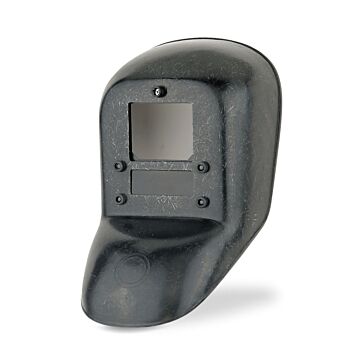 Handschild, aus schwarzem Kunstoff Glasgröße 90x 10mm, Freisichtmechanik, vorgeb.Ausf, RIMAG