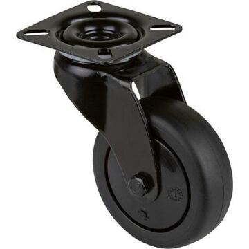 BS LENKROLLE A800.A85.075 MIT PLATTE Ø 75 B 25MM,60KG TPR, BS ROLLEN