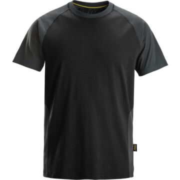 SNICKERS WORKWEAR T-Shirt schwarz-stahlgrau Gr.L