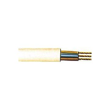 PVC-Schlauchleitung H05VV-F 3G1,5mm2, 25m-Ring, weiß, CAB ELECTRIC