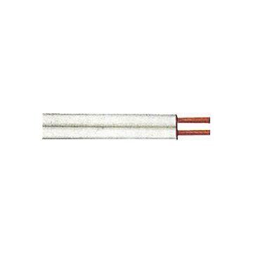 Zwillingsleitung H03VH-H 2x0,75mm2, 25m-Ring, weiß, CAB ELECTRIC