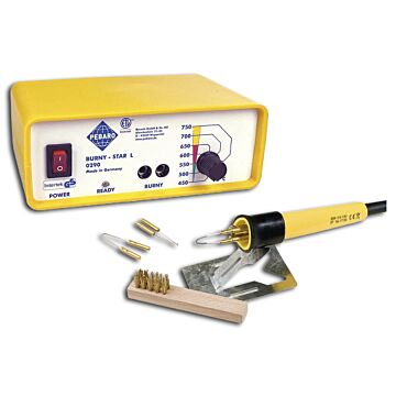 PEBARO Profi Brandmal-Station mit elektrischer Temperaturwahl
