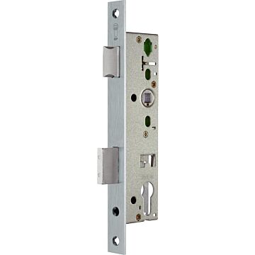 SSF Rohrrahmenschloß Serie 01 24/35/92/8 PZ Stulp kantig Edelstahl 15mm Riegelausschluss