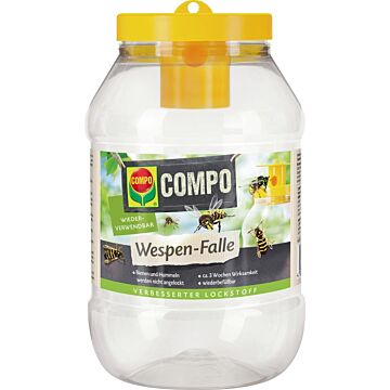 Wespen-Falle insektizidfrei, mit Lockstoff, CAB GARDEN
