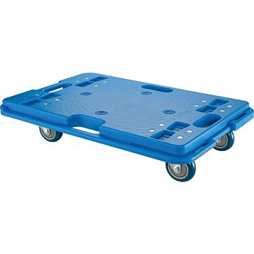 BS ROLLEN Allzweckroller.950 mit Platte Polyurethan blau 