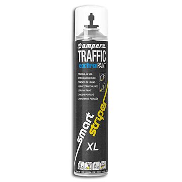 A.M.P.E.R.E Bodenmarkierspray Traffic Extra Paint XL 750ml, schwarz