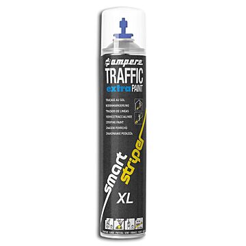 A.M.P.E.R.E Bodenmarkierspray Traffic Extra Paint XL 750ml, blau