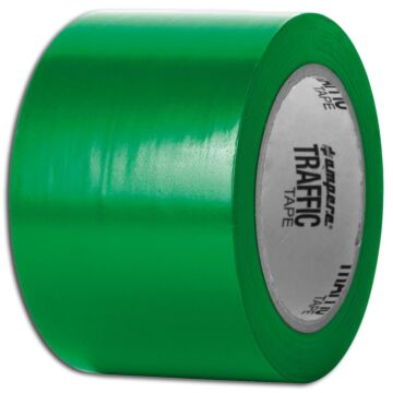 A.M.P.E.R.E Traffic Tape Standard 0,15 mm Dicke 75mm x 33m, grün