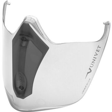 UNIVET Visier für Vollsichtbrille 6X3 schwarz 