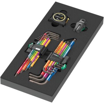 WERA Werkzeugmodul 1/3 Winkelschlüssel Set 1