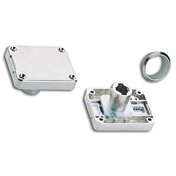 HETTICH MB-Zylinderkastenschloss, Prestige 2000, 79736, D 15 - 40, Metall, vernickelt