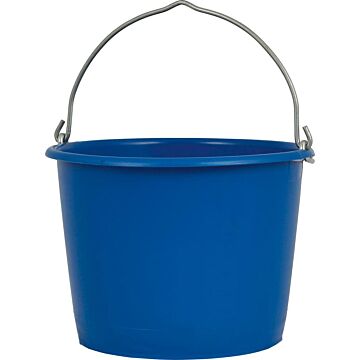 Baueimer 12 Liter, blau mit Metalösenbügel 6mm, CAB GARDEN