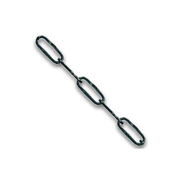 PÖSAMO Zierkette 1833, vermessingt-brüniert, 5,0mm, Rolle 15m, 250x