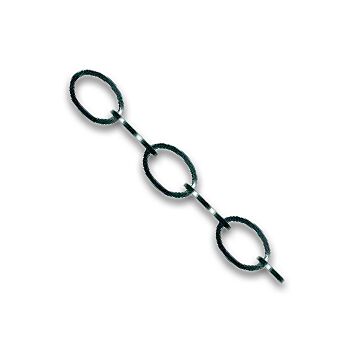 PÖSAMO Zierkette 1844, verkupfert-brüniert, 4,0mm, Rolle 10m, 250x9