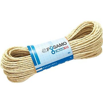Sisal-Wäscheleine gedr. 5,0mmx30m auf Docke, CAB FASTENING