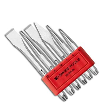 PB SWISS TOOLS Schlagwerkzeug-Satz 6-teilig