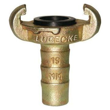 LÜDECKE  Klauen-Schlauchkupplung, DIN 3489