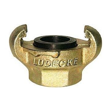 LÜDECKE  Klauen-Innengewindekupplung, DIN 3489