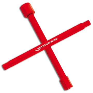 ROTHENBERGER Sanitär-Kreuzschlüssel 200x200mm