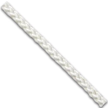 PÖSAMO  Polypropylen-Seil (geflochten), weiß, Rollenware