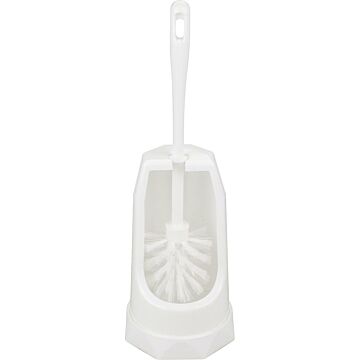 BÜMAG WC-Bürstengarnitur, leichte Ausführung H x B: 370 x 140 mm, weiß