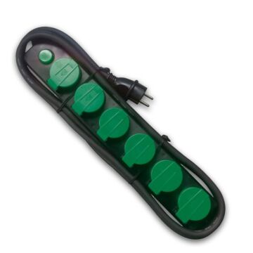 STECKDOSENLEISTE 6-FACH H07RN-F3G1,5, FORTIS