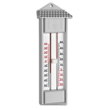 TFA Thermometer Kunststoff, grau