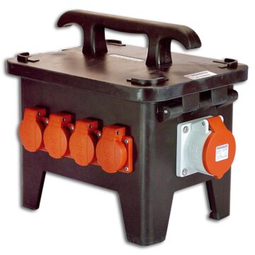 AS-SCHWABE Baustromverteiler 400V aus Vollgummi