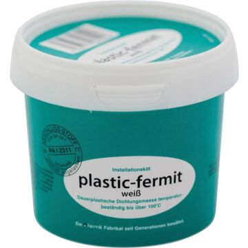 FERMIT Dichtungsmasse Plastik-Fermit weiß, 1/4 kg-Dose