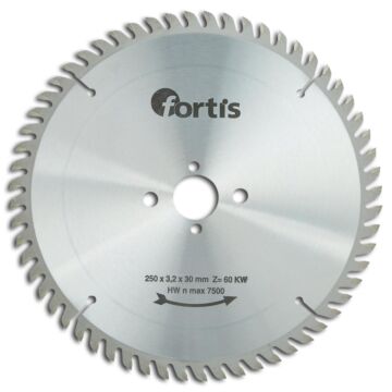 HW-KREISSÄGEBLATT 250X3,2X30MM Z60KW, FORTIS